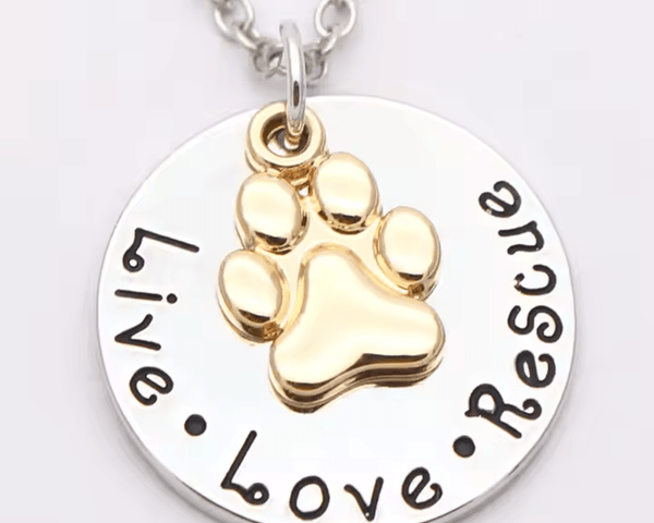 Live Love Rescue Necklace