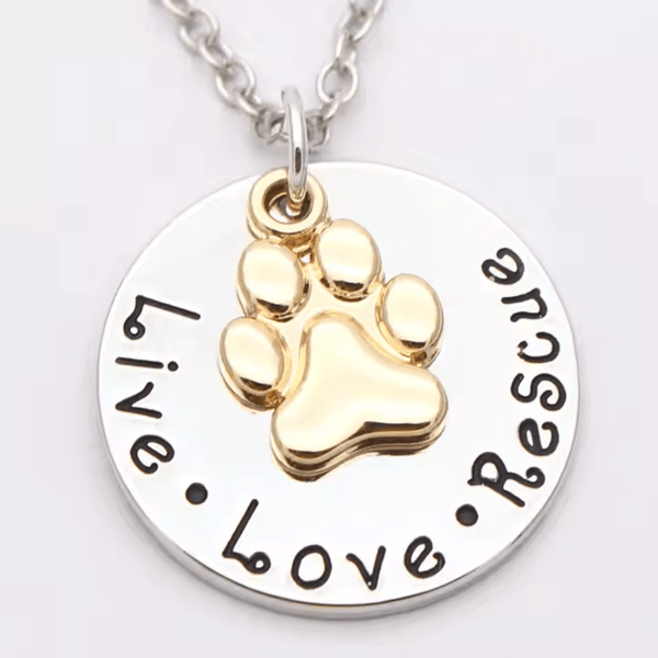 Live Love Rescue Necklace